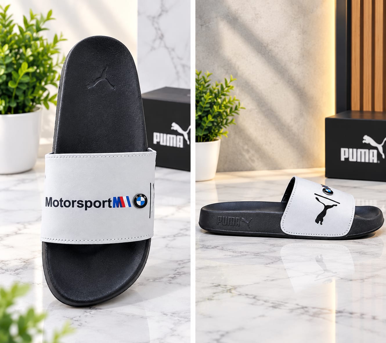 Motorsports / Black Grey Slider
